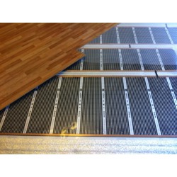 Монтаж на подово отопление:  инфрачервено фолио"Standart"